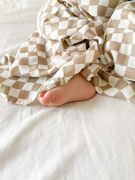 Checkered Swaddle