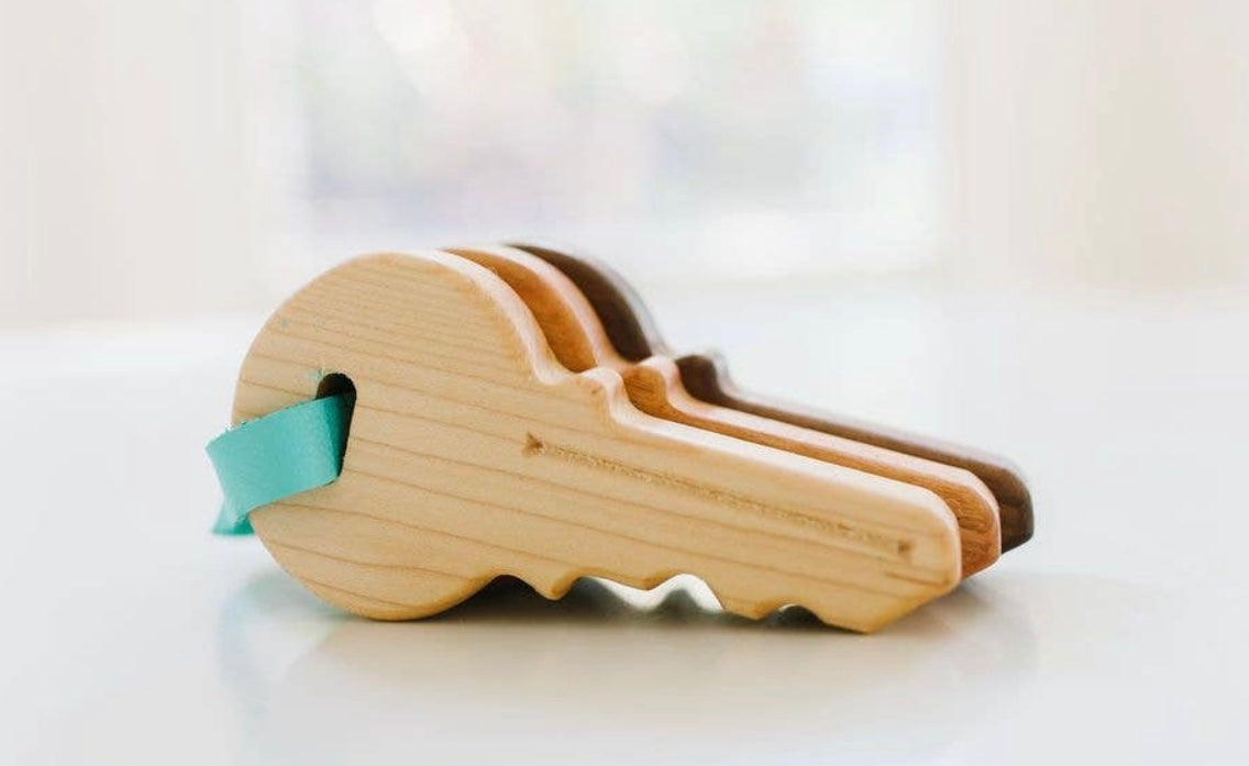 Wooden Toy Keys