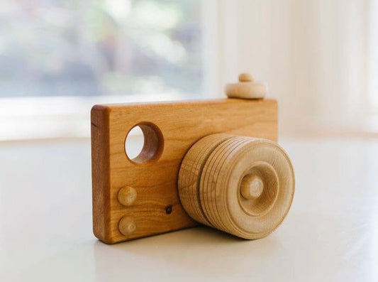 Wooden Toy Camera