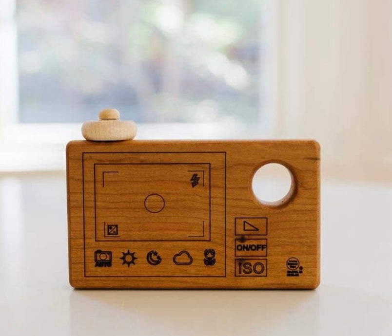 Wooden Toy Camera